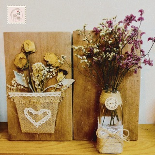 Lọ hoa trang trí handmade xinh