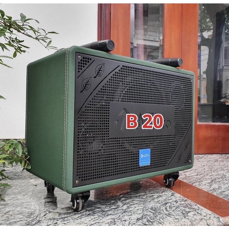 LOA KÉO CAO CẤP AZPRO AZ 318 LOA 5 ĐƯỜNG TIẾNG BASS 20 ÂM THANH 2.1-TẶNG KÈM 2 MICRO KARAOKE