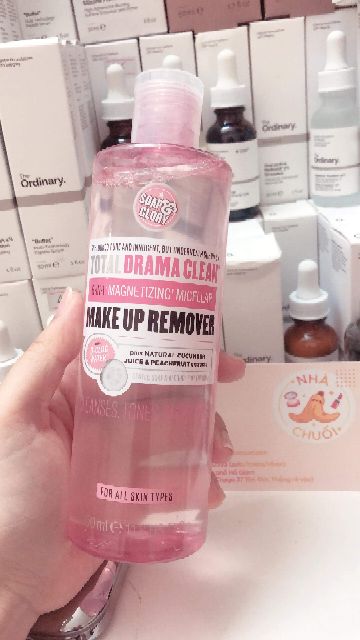 Nước tẩy trang Soap and Glory Total Drama Clean Makeup Remove 350ml (BILL UK)