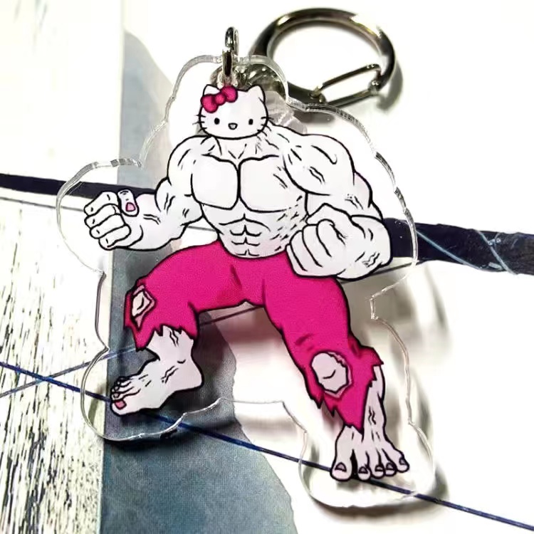 SANRIO gắn chìa khóa hình mèo dễ thương