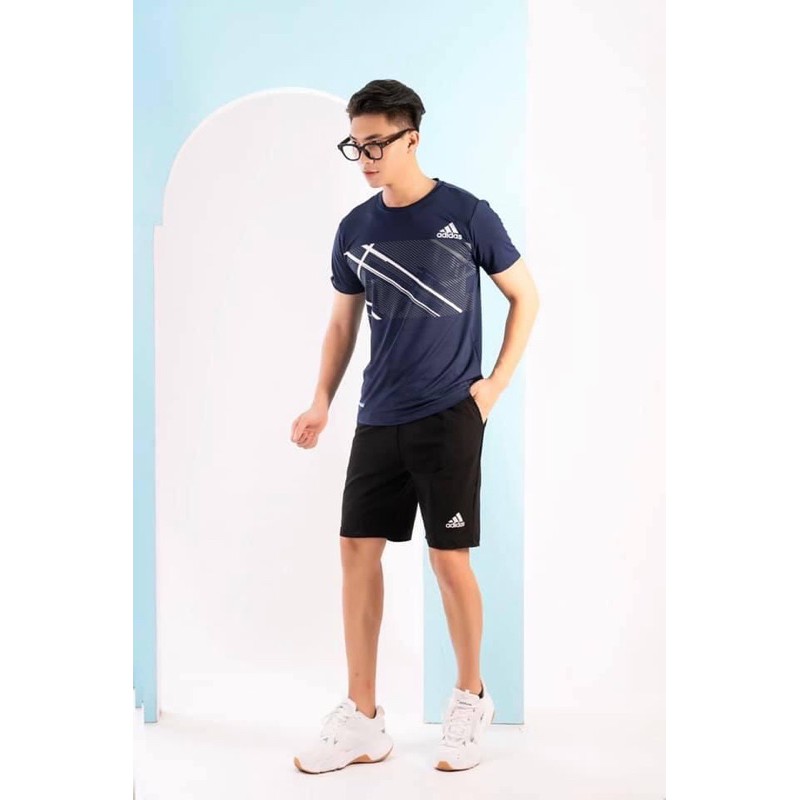 [SALE]-Bộ thể thao nam áo cộc quần đùi xuất dư xịn lẻ sz