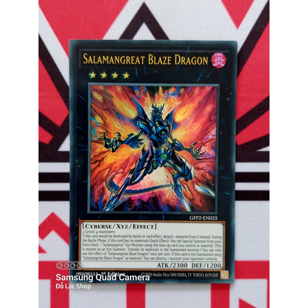 Thẻ Bài Yugioh Monster Salamangreat Blaze Dragon - GFP2-EN025 - Ultra Rare