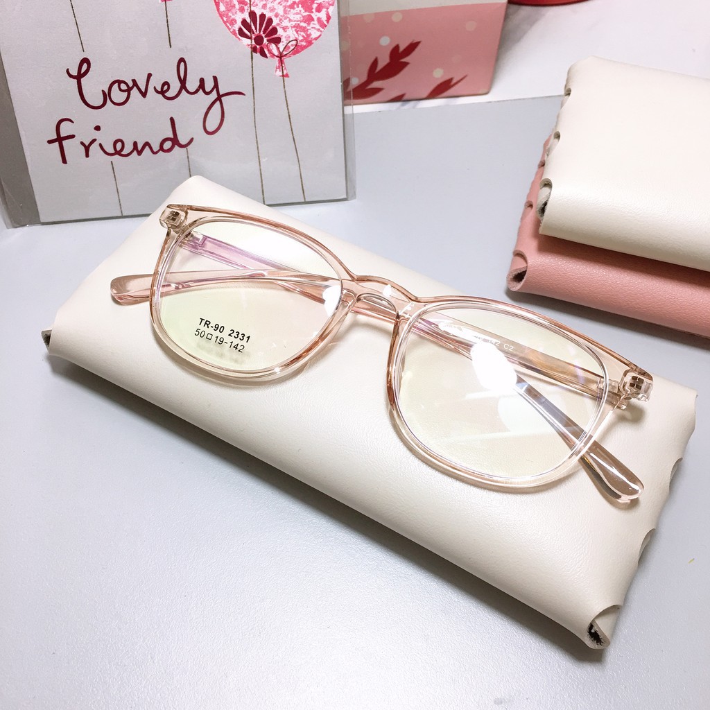 [Gía siêu rẻ]  Gọng kính tròn bầu 2331 nhận cắt cận viễn loạn