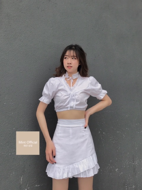 Set áo váy body tặng kèm dây chocker | WebRaoVat - webraovat.net.vn