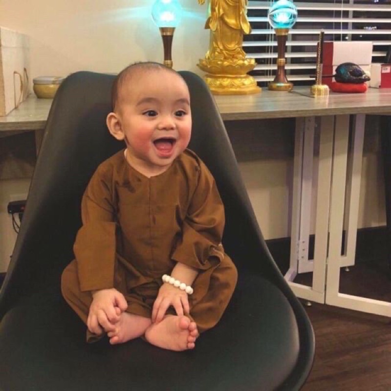 Đồ đi chùa Mẩu vạt hò Bé trai và gái