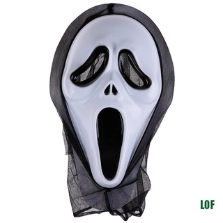 Mặt Nạ Hóa Trang Halloween Hình Ma Tĩnh Điện