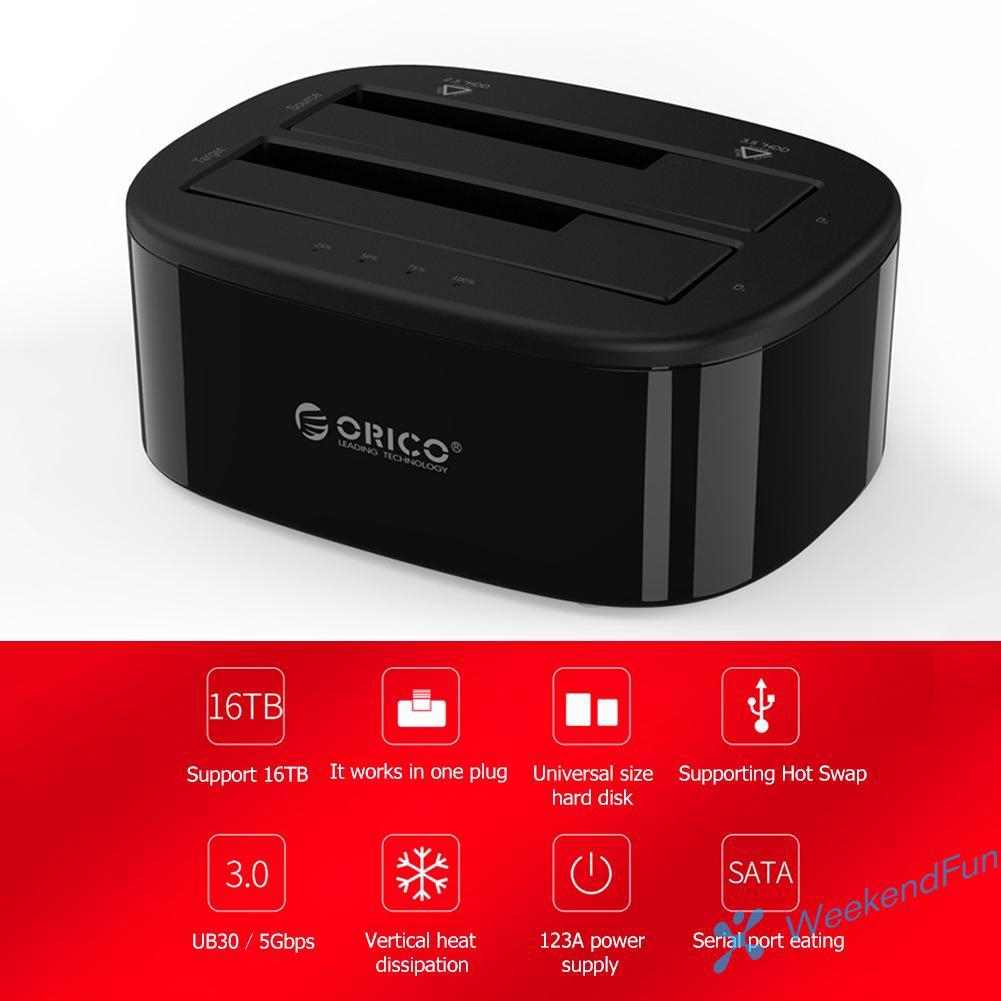 Đế Gắn Ổ Cứng Ngoài 2.5 / 3.5 Inch Orico 6228us3 Usb 3.0