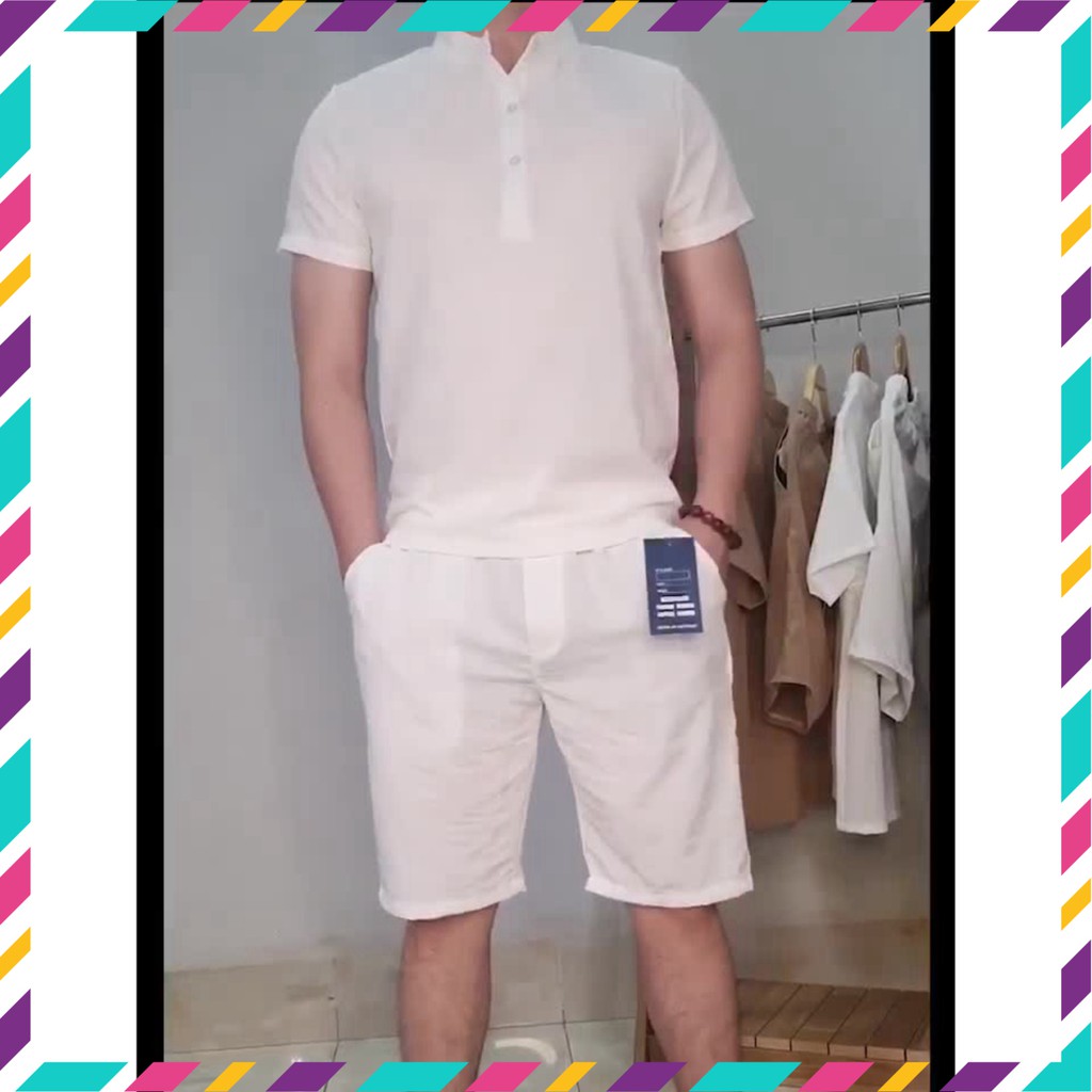 CHẤT VẢI SỊN ] Bộ Đũi Nam Vải Đũi Cao Cấp - Bộ Hè Đũi Hàng Xuất Xịn Full Tem | BigBuy360 - bigbuy360.vn