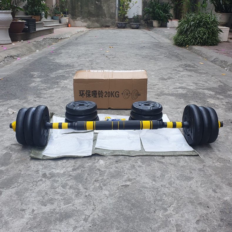 NEW 2022 TẠ TAY 2 IN 1 KẾT HỢP TẠ ĐẨY  LOẠI 20KG