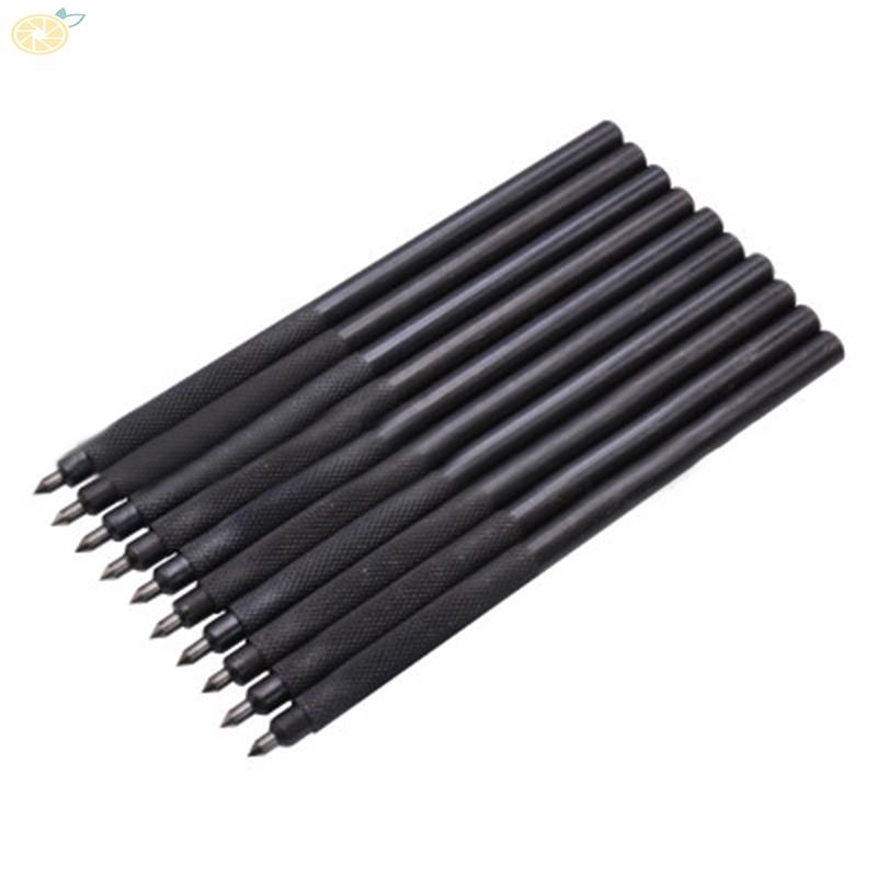 Dụng cụ định vị đánh dấu tấm thép/thủy tinh thiết kế dạng bút 12cm -thép carbon