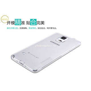 Ốp lưng Nillkin Samsung Note 4 TPU nhựa dẻo trong suốt