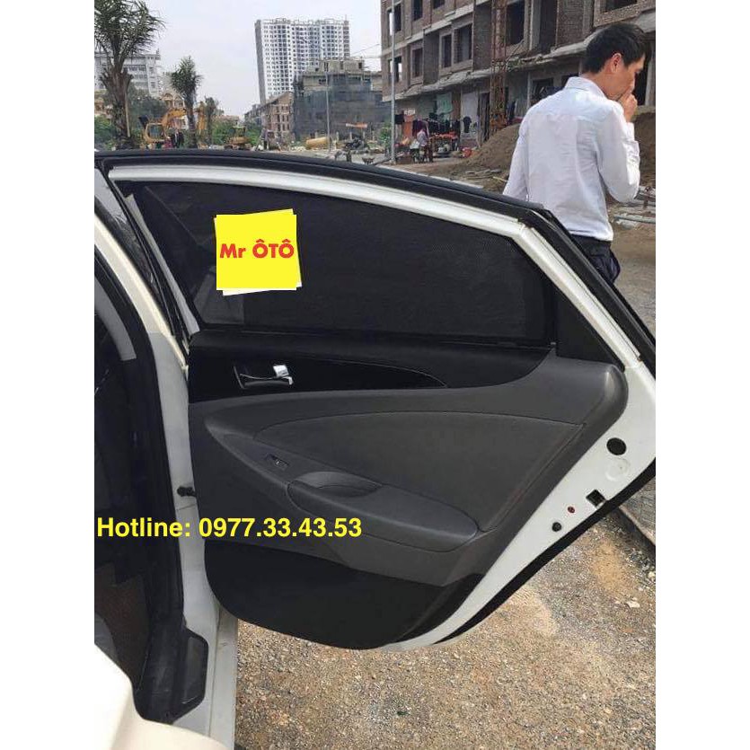 Rèm Che Nắng Xe Hyundai Sonata 2010-2014 Hàng Loại 1 MR Ô TÔ