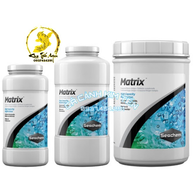 MATRIX 1 LÍT NGUYÊN TEM CHỐNG GIẢ - VẬT LIỆU LỌC HỒ CÁ