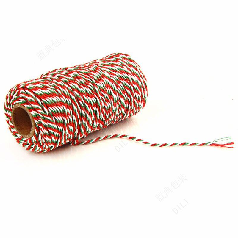 Cuộn dây cotton làm đồ thủ công 2mm dài 100m đa năng