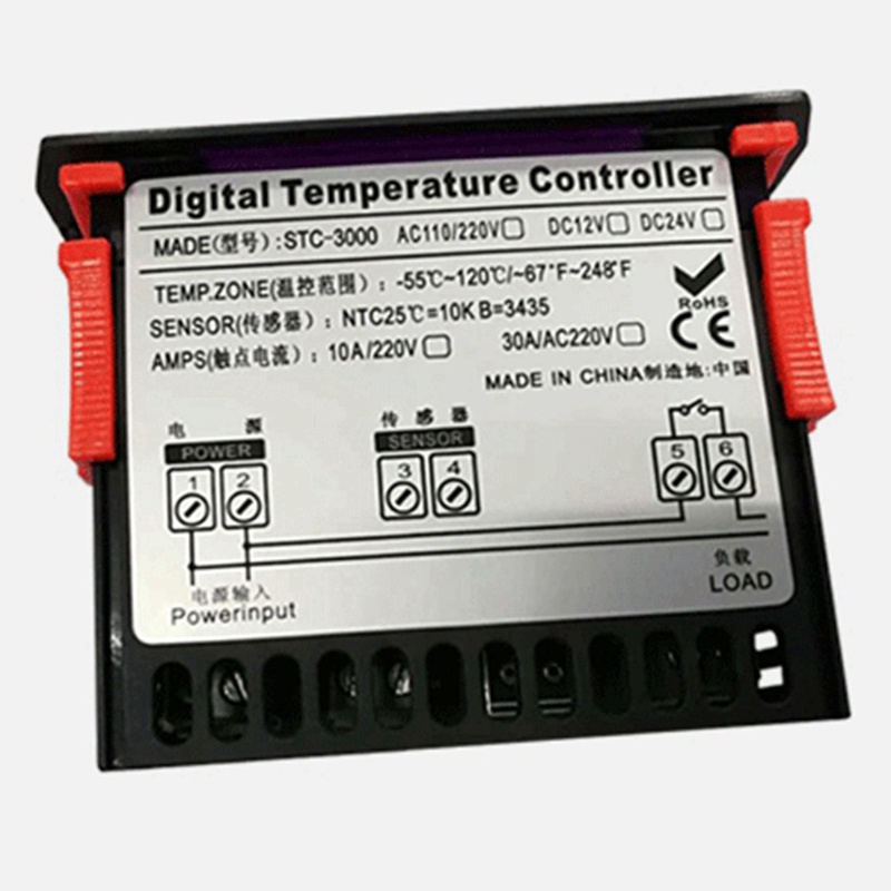 Bộ Điều Khiển Nhiệt Độ Kỹ Thuật Số STC-3000 110V-220V 30A