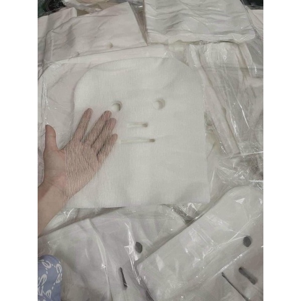 Mặt nạ gạc tiệt trùng đắp mặt 100 miếng