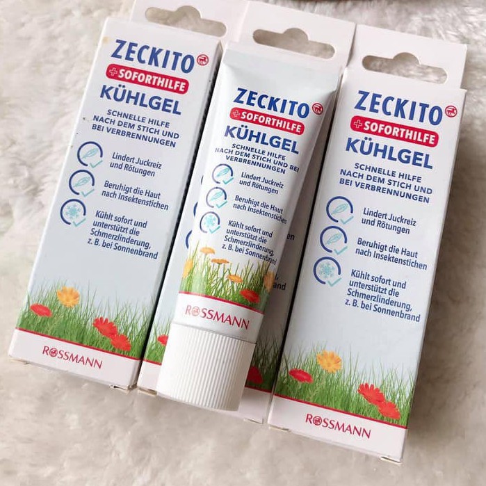 Kem bôi muỗi đốt, côn trùng cắn ZECKITO của ĐỨC