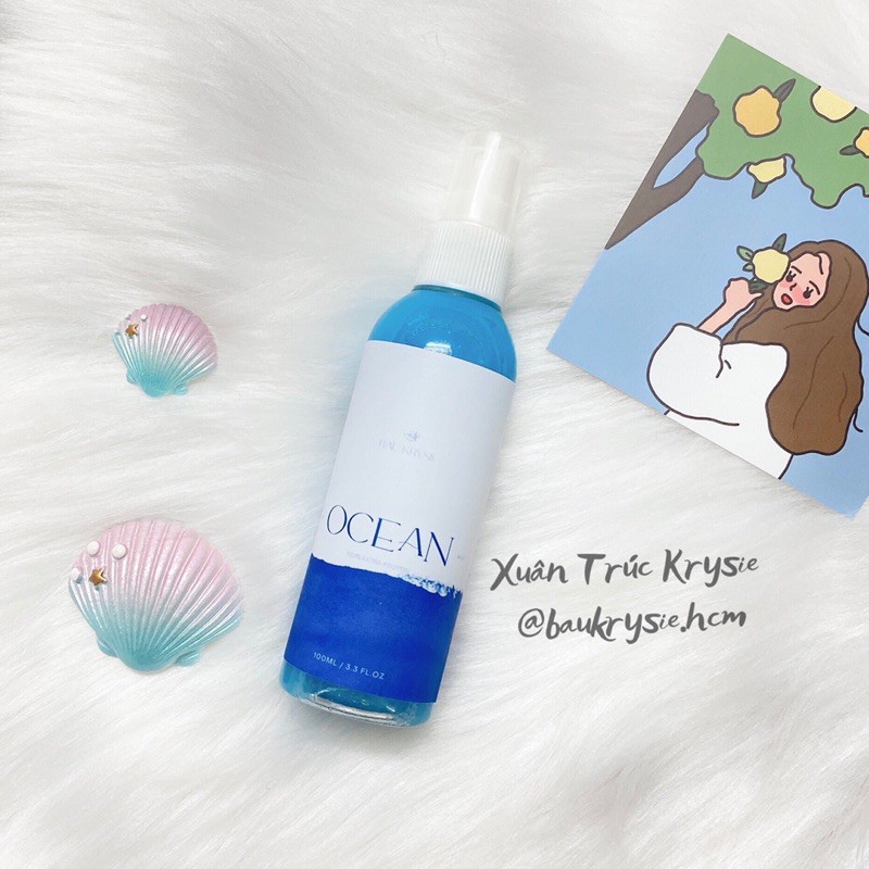 OCEAN Hair Mist - Xịt Dưỡng Tóc Chiết Xuất Protein