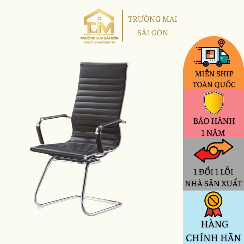 ghế quỳ da chân nhún Trường Mai Sài Gòn cao cấp lưng da mịn êm ái hiện đại tạo sự thoải mái khi làm việc