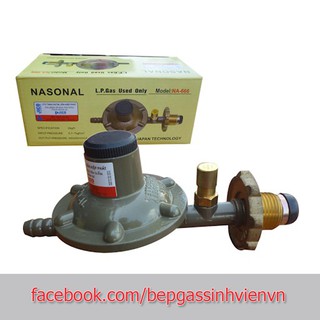 Van gas điều áp ngắt gas tự động Nasonal