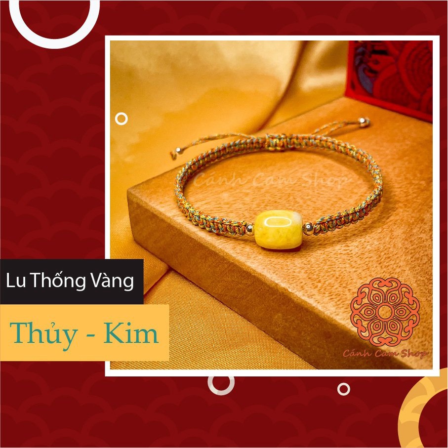 [DÂY MẢNH, LU THỐNG NHỎ] Vòng Tay Dây Đan Lu Thống Theo Mệnh