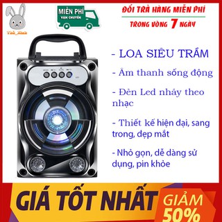 Loa bluetooth xách tay nghe Speaker DB16 có đèn led_ Bảo hành 12 tháng