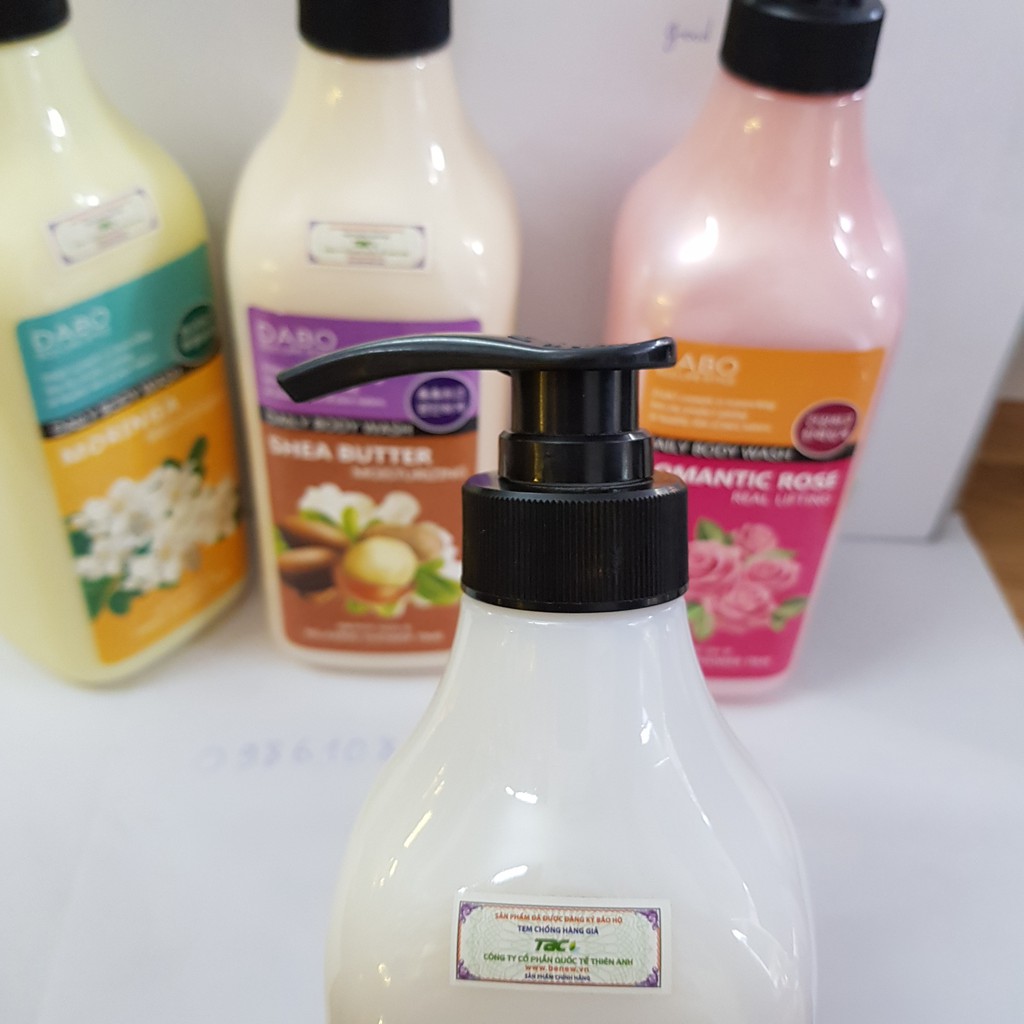 Sữa Tắm Trắng Da Dabo Whitening Soft Milk Cao Cấp Hàn Quốc 750ml