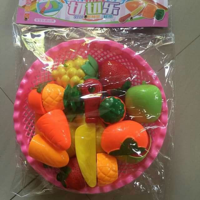 Bộ đồ chơi cắt hoa quả