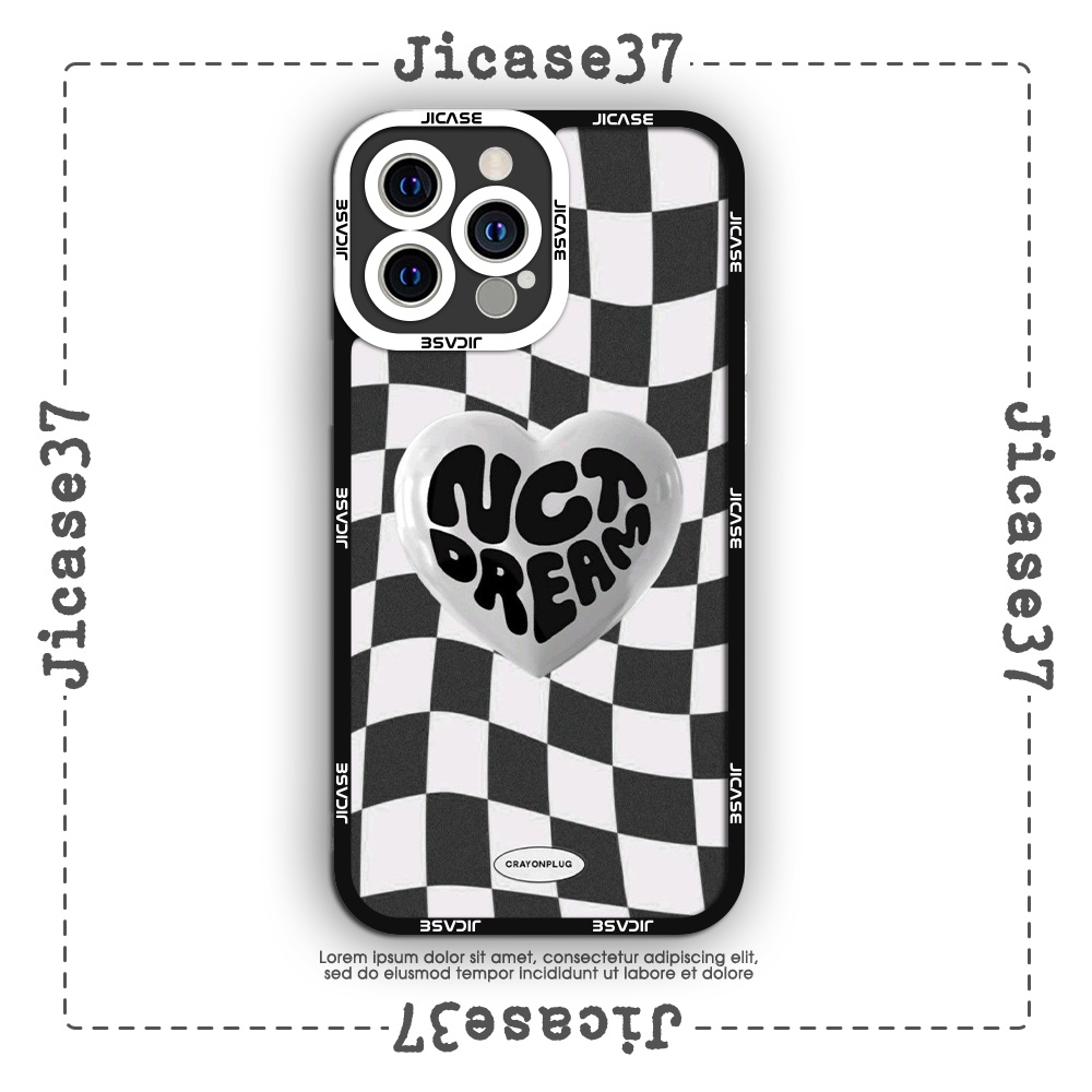 Ốp lưng iPhone Cạnh Vuông Jicase In Hình Jicase NCT Dream Kpop caro