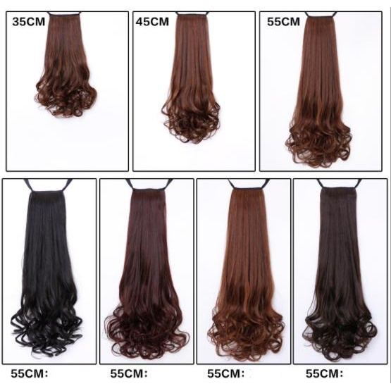 [Mã BMBAU50 giảm 7% đơn 99K] Tóc Cột WINA Xoăn Đuôi Sang Chảnh Đủ Loại Chiều Dài Cho Chị Em TCX-30