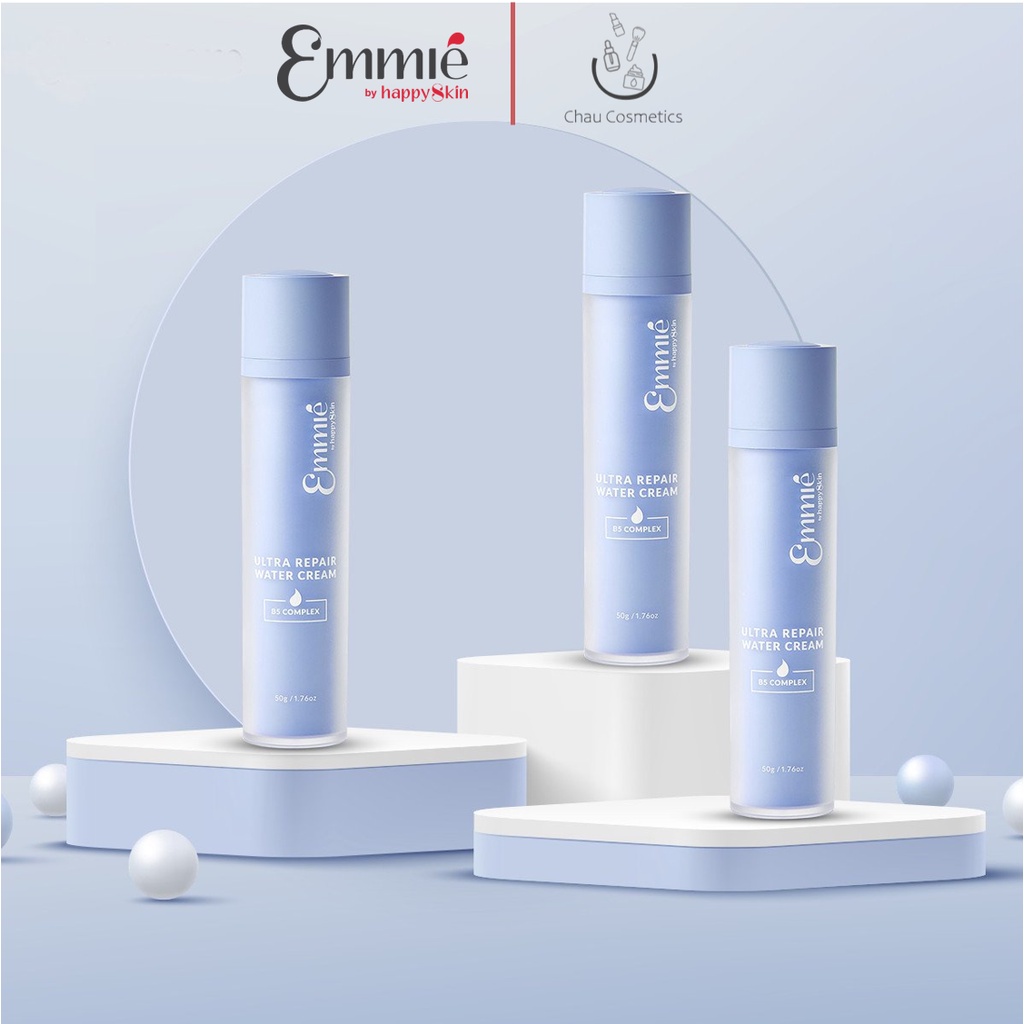 Kem dưỡng ẩm phục hồi B5 Emmie làm dịu Ultra Repair Watercream Complex Emmié by Happy Skin 50g