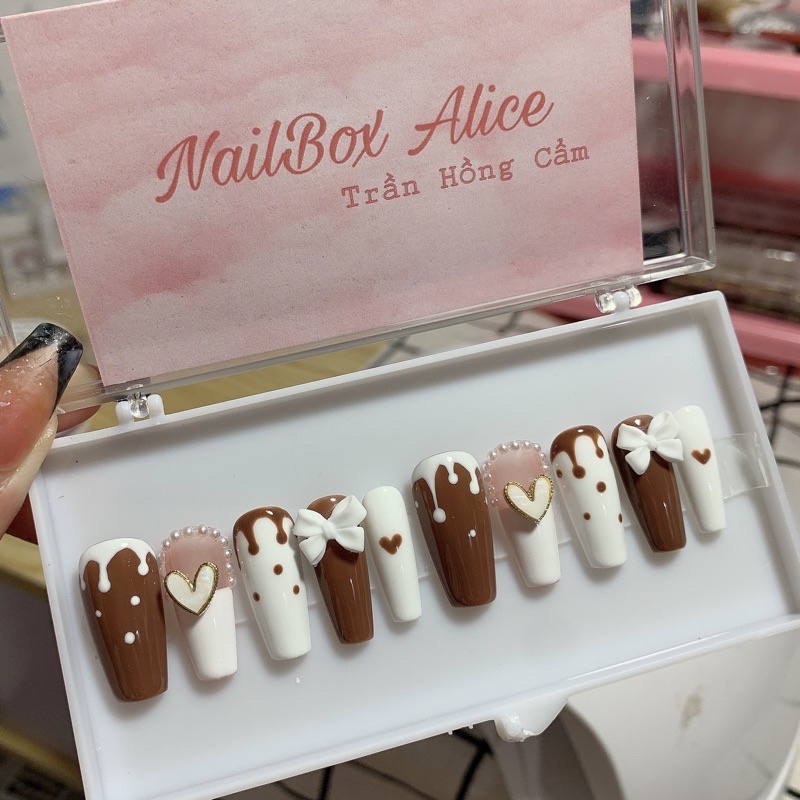 Nailbox Thiết Kế Mẫu Socola