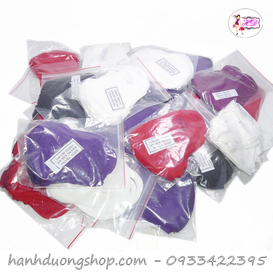 [ COMBO 10 CÁI ] Khẩu trang vải thoáng mát giúp ngăn khói bụi, ốm sát không làm đau tai phù hợp cả nam và nữ