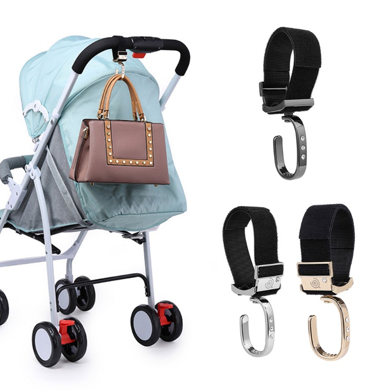 Móc Treo Túi Mua Sắm Xoay 360 Độ Gắn Xe Đẩy Em Bé Tiện Dụng