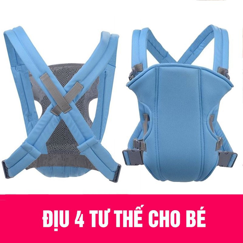 Địu ROYAL 4 Tư Thế Có Đỡ Cổ Cho Bé Khi Đi Xe Máy Đảm Bảo An Toàn Với Chất Liệu Dày Dặn Chắc Chắn