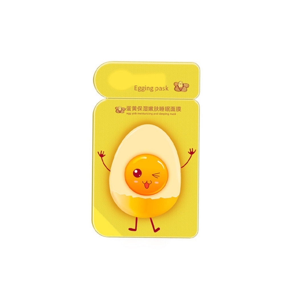 Mặt nạ ngủ Egging Pask chứa dưỡng ẩm làm trắng và tái tạo làn da hiệu quả