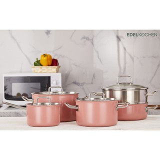 Quánh Edelkochen Solid Hồng 3 lớp 16cm
