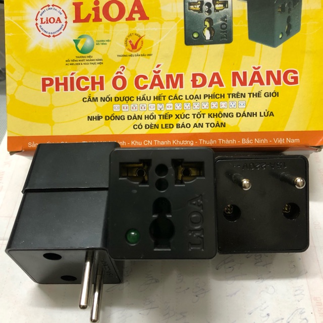 [Sales] Phích ổ cắm đa năng Lioa ( 01 chiếc ) ☘️