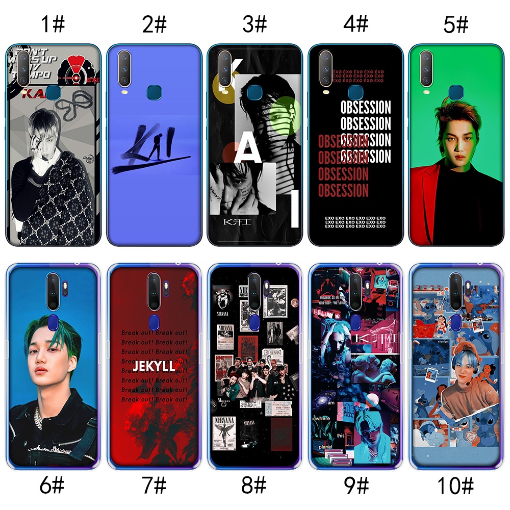 Ốp Điện Thoại Trong Suốt Hình EXO KAI Cho OPPO F5 F7 F9 F11 A9 Pro A73 2017 Mazd68