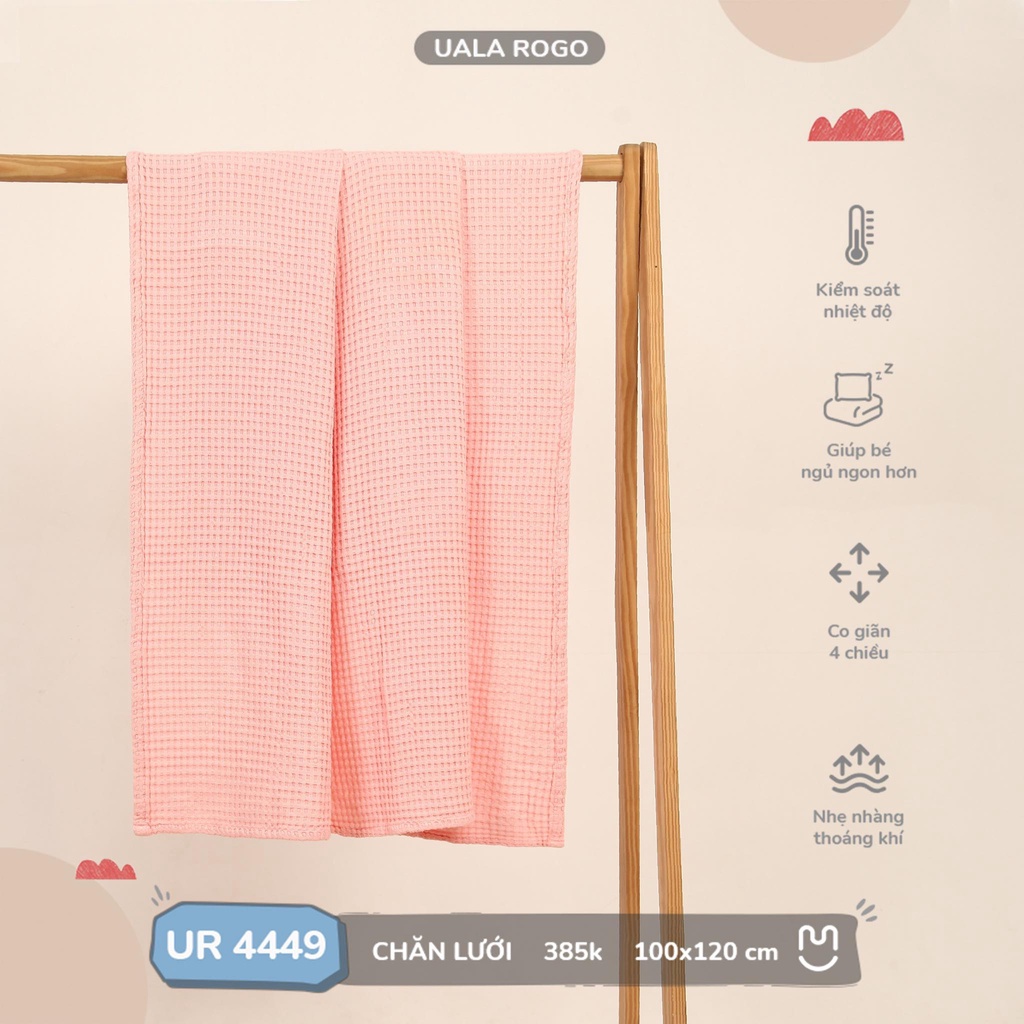 Chăn lưới UalaRogo Mẫu Mới UR4449