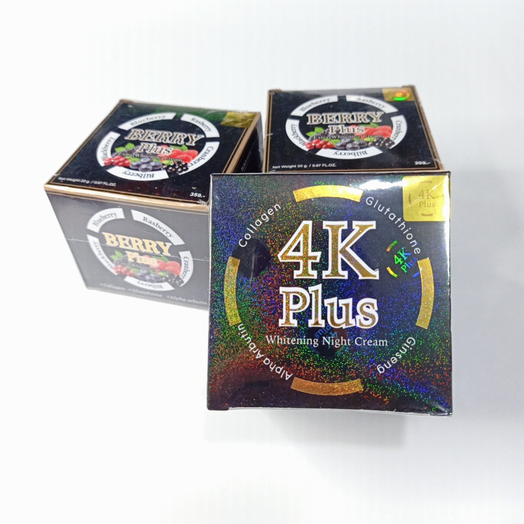 Kem dưỡng trắng da mặt ban đêm 4k plus whitening night cream | BigBuy360 - bigbuy360.vn