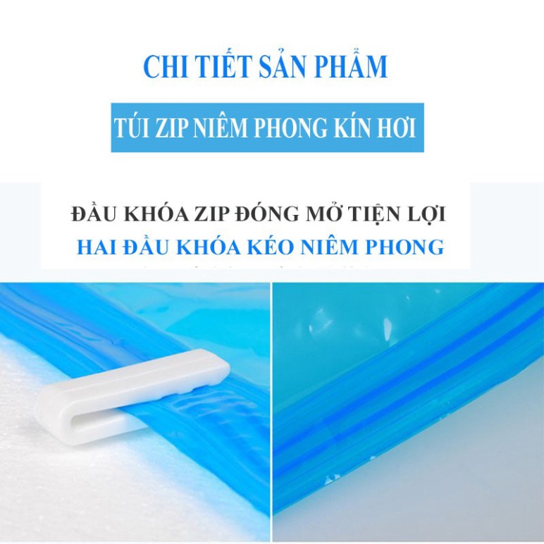 tUANN2 Túi Hút Chân Không Đựng Quần Áo, Túi Hút Chân Không Bảo Quản Chăn Gối Chống Ấm Mốc PAPAA.HOME tUANN2