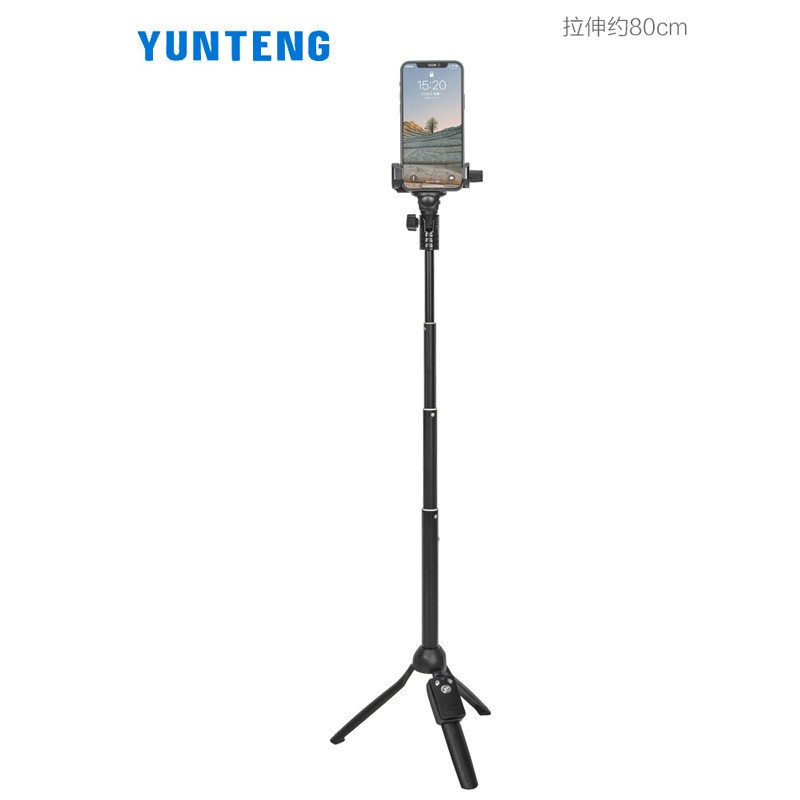 ◕Điện thoại di động Yunteng 888 gậy tự sướng bluetooth gậy tự sướng hợp kim nhôm kính thiên văn cực điều khiển từ xa chụ | BigBuy360 - bigbuy360.vn