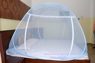 Mùng chụp tự bung có cửa