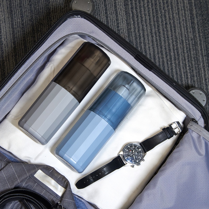 Bộ Chai Đựng Bàn Chải Đánh Răng + 3 Chai Đựng Bàn Chải Đánh Răng Cho Du Lịch