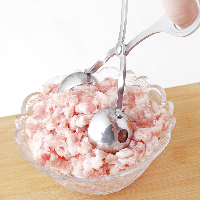 [Voucher &amp; Dịch vụ]Dụng Cụ Làm Thịt Viên Bằng Thép Không Gỉ Tiện Lợi