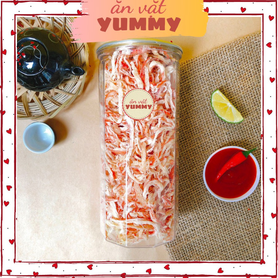 Mực Xé Sợi Hấp Nước Dừa 300gr Ăn Vặt Yummy [VIDEO] Bao Ngon, Bao Hao Mồi, Chấm Tương Ớt Thì Khỏi Chê | BigBuy360 - bigbuy360.vn