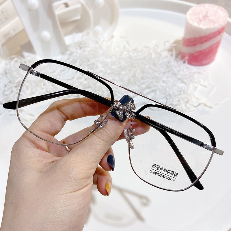 Kính Mát Thời Trang Chống Ánh Sáng Xanh Phong Cách Retro Jz2304 | BigBuy360 - bigbuy360.vn