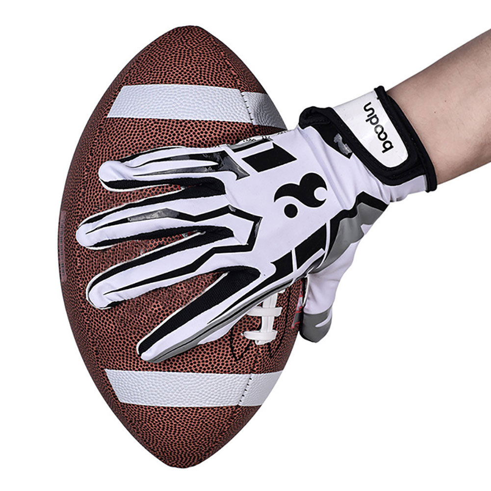 georgia BOODUN Unisex Rugby Full Finger Breathable Anti-slip American Football Gloves