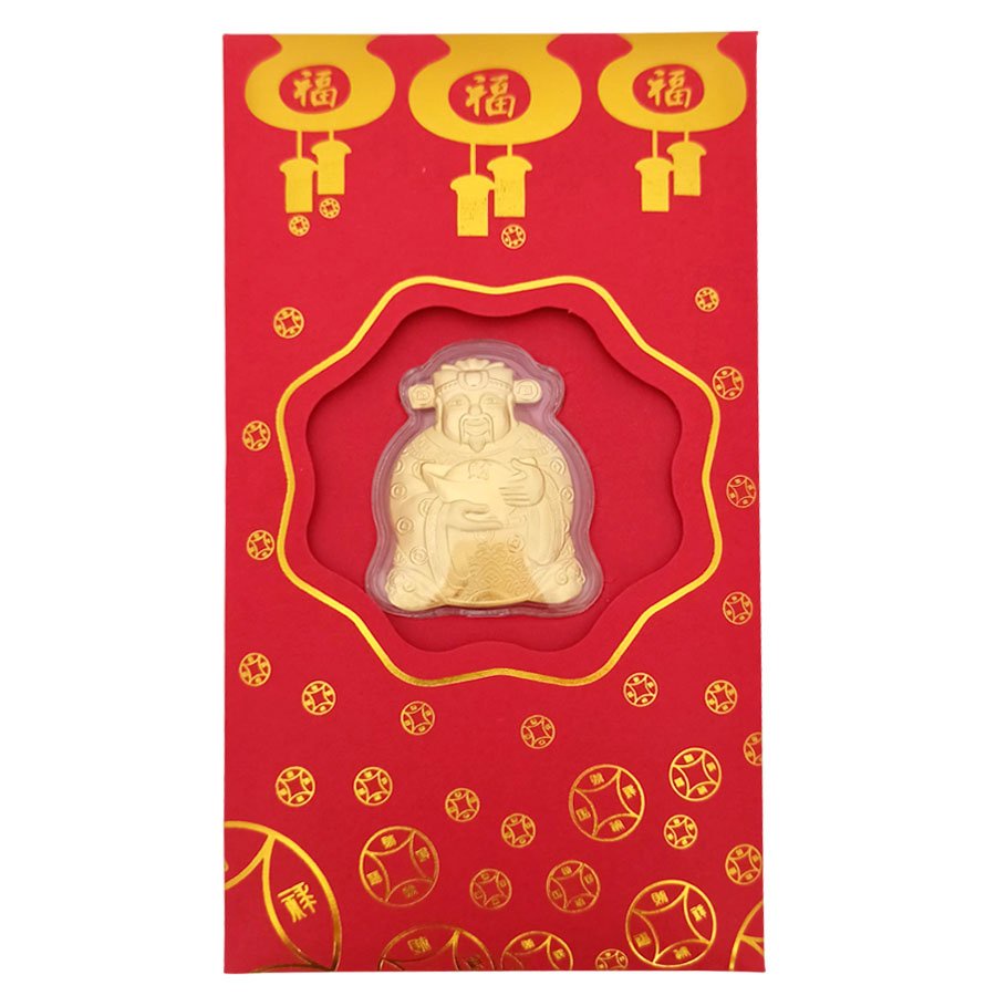 Bao Lì Xì Thần Tài Mạ Vàng May Mắn Rước Tài Lộc ❤️FREE SHIP❤️ Quà Tết Ý Nghĩa – May Mắn Cho Ngày Vía Thần Tài